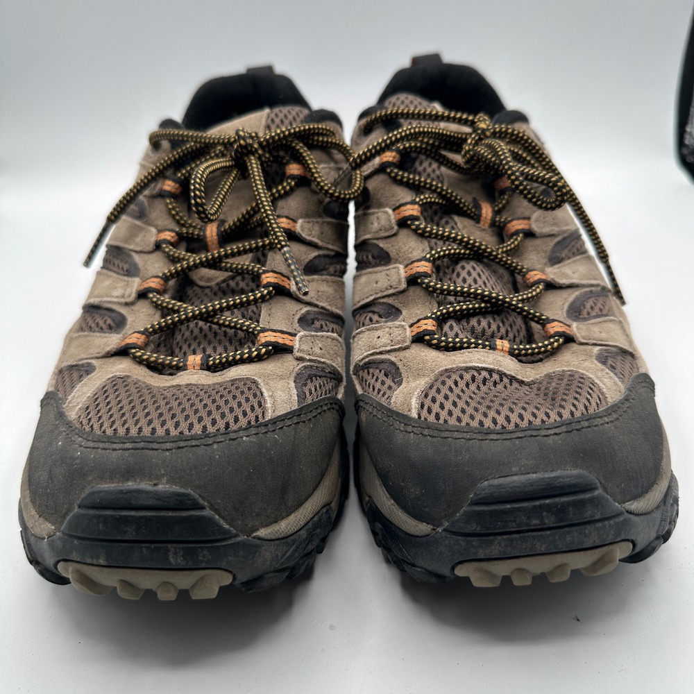 Merrell Moab 2 Vent Hiking Shoes Low Top Mens 11 Walnut Brown Suede Hiking Trail